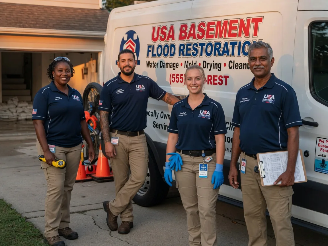 Basement Flood Cleanup company in Dunfermline, IL